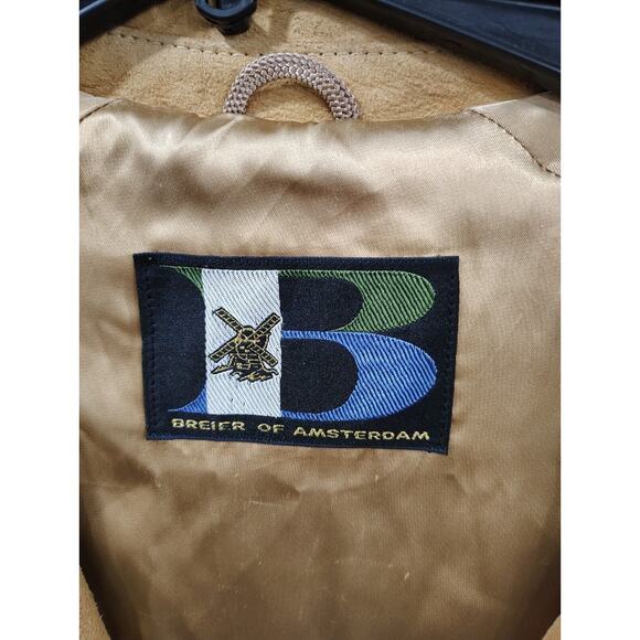 Breier Of Amsterdam Soft Leather Jacket Beige - Picture 4 of 9